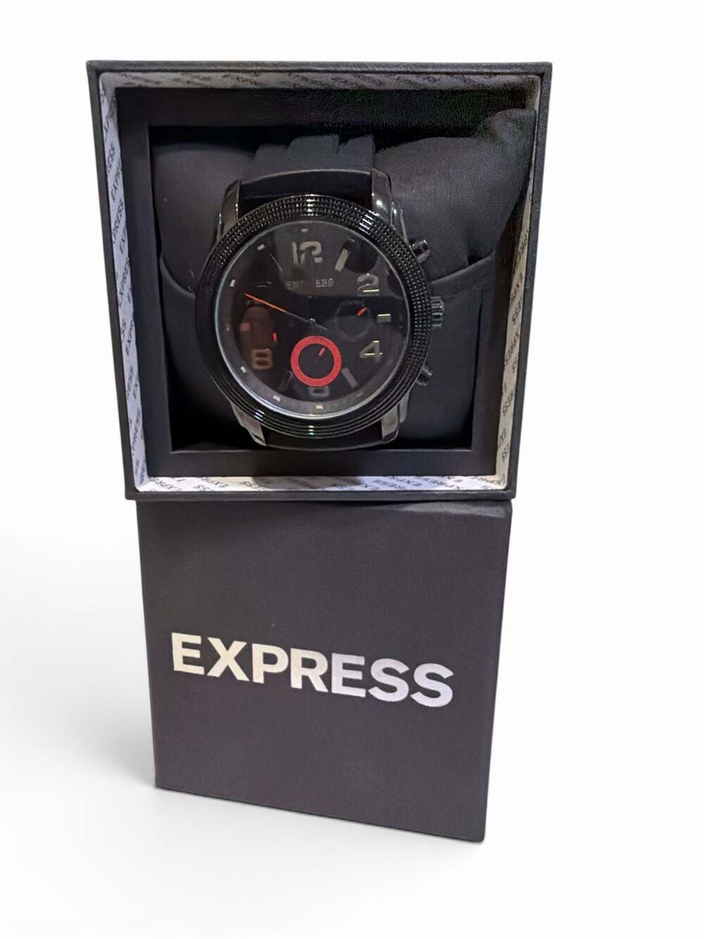Express FMDEX1740 Chronograph Men's Silicone Strap Watch